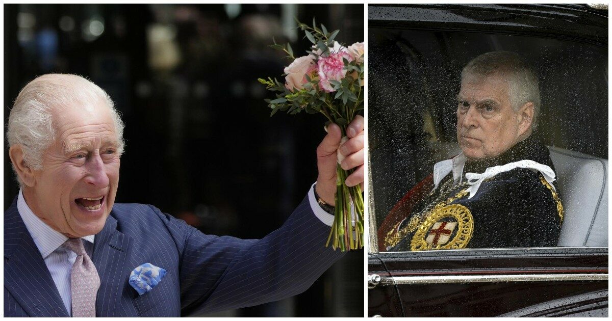 Re Carlo vuole di nuovo sfrattare il principe Andrea: “Il Royal Lodge cade a pezzi e lui non ha i soldi per pagare le spese di ristrutturazioni”