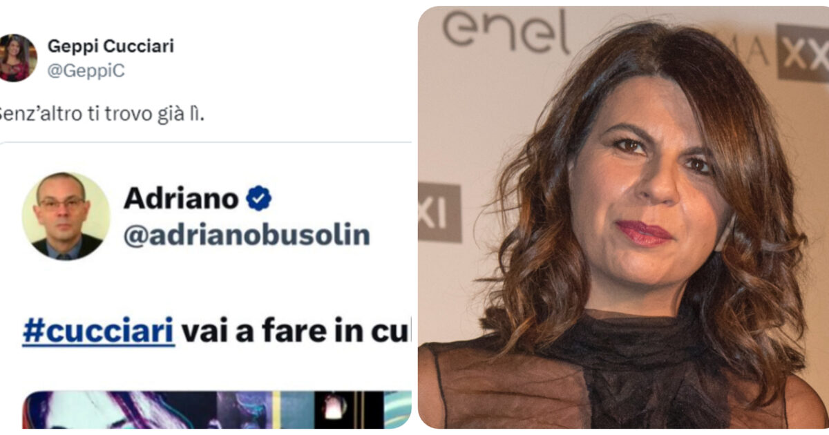 “Geppi Cucciari vai a fan**lo”. La risposta della conduttrice di “Splendida Cornice” strappa applausi