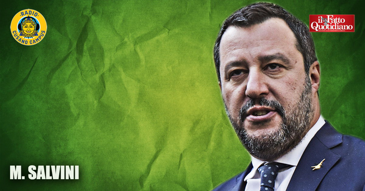 Salvini: “Fermate quel guerrafondaio di Macron, vuole mandare a morire i nostri figli in Ucraina”. Frecciata a Gruber, Berlinguer, Fazio e Floris