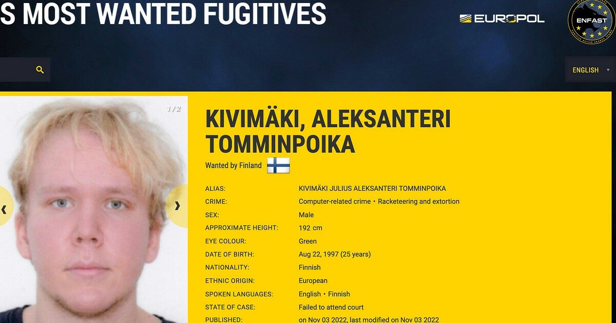 Europe’s most wanted hacker arrested: Julius Kivimäki is guilty of blackmailing over 30 thousand people