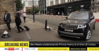 Copertina di Il principe Harry è a Londra e annuncia: “Nessun incontro con William né con mio padre Carlo”
