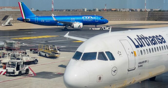 Copertina di Ita-Lufthansa, pronte a cedere slot a Linate