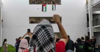 Copertina di Nelle università europee crescono le proteste pro-Palestina: occupazioni a Vienna, Losanna, Gand. Arresti a Berlino e Amsterdam