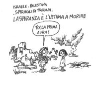 Copertina di La vignetta di Vauro