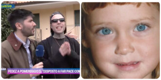 Copertina di Fedez fa gli auguri a Chiara Ferragni a Pomeriggio Cinque: “Glieli faccio personalmente, mica li faccio con te”. La madre Marina: “Auguri amore mio”