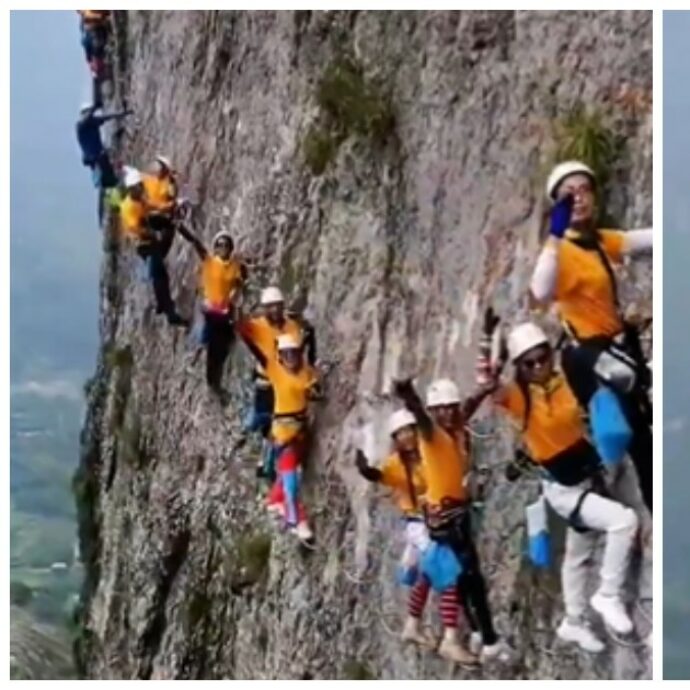 Troppi scalatori sulla stessa parete, rimangono appesi alle corde per un’ora. La società turistica: “Abbiamo fatto un errore di valutazione”