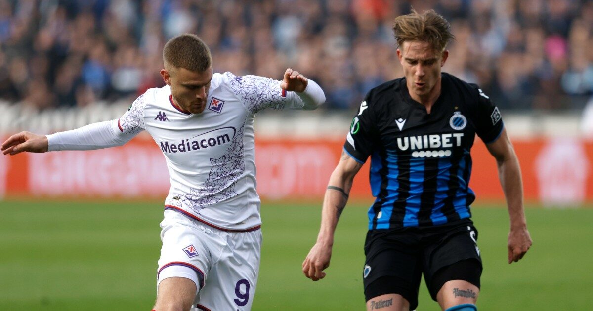 Bruges Fiorentina 1 1: la Viola soffre ma è di nuovo in finale di Conference League