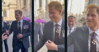 Copertina di Bagno di folla per il principe Harry a Londra: Re Carlo gli nega l’incontro, ma lui si prende la sua “rivincita” prima di tornare a Londra – Il VIDEO ESCLUSIVO