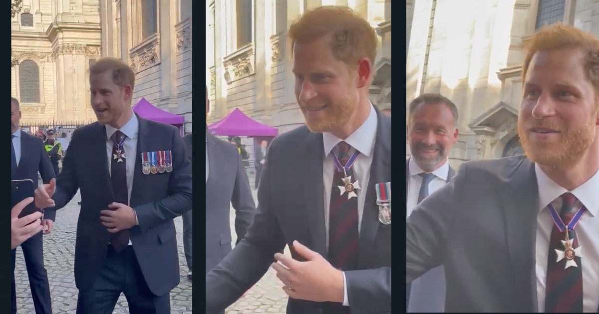 Bagno di folla per il principe Harry a Londra: Re Carlo gli nega l’incontro, ma lui si prende la sua “rivincita” prima di tornare a Londra – Il VIDEO ESCLUSIVO