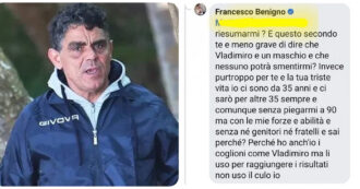 Copertina di Isola dei Famosi, Francesco Benigno lancia feroci insulti transfobici contro Vladimir Luxuria: “È un maschio, ho i c**lioni come lui”