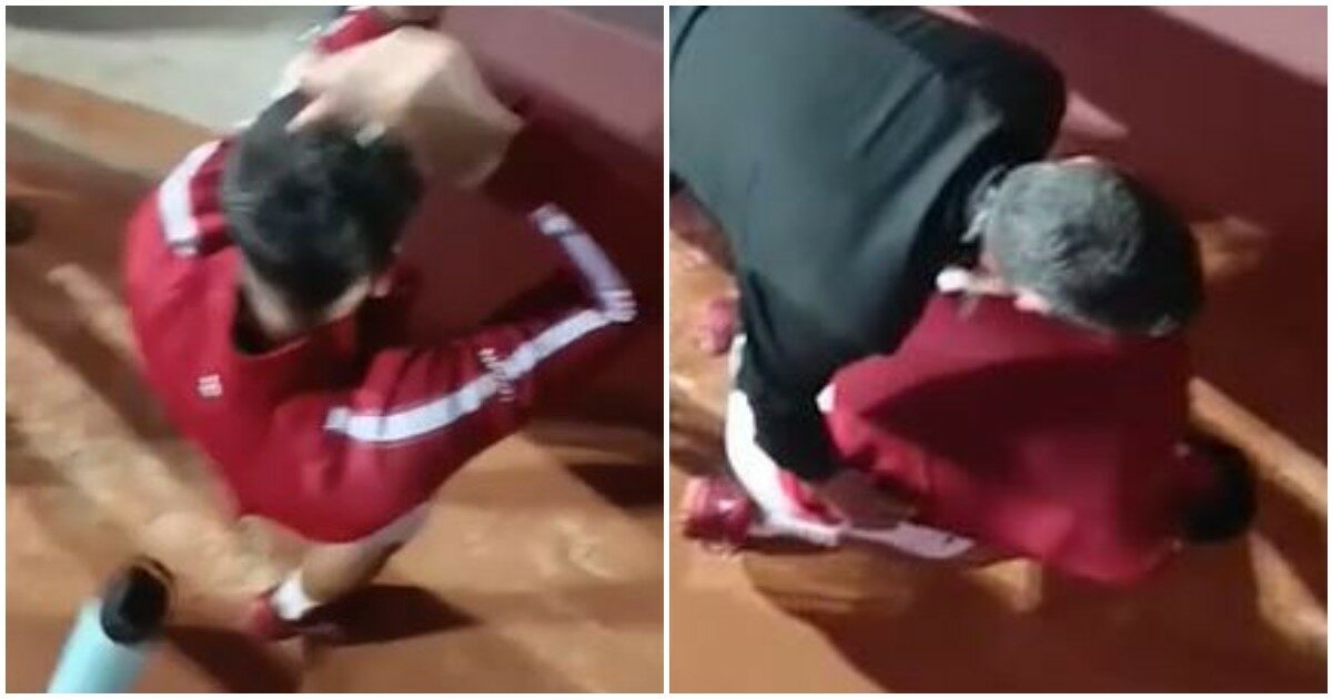 Djokovic injured in the head by a water bottle falling from the stands at the Rome Internationals