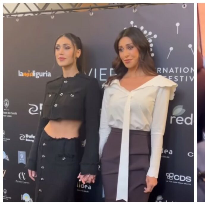 “Cecilia oltre ai suoi soliti ritardi, ha anche le chiappe scucite”. Belen Rodriguez prende in giro la sorella