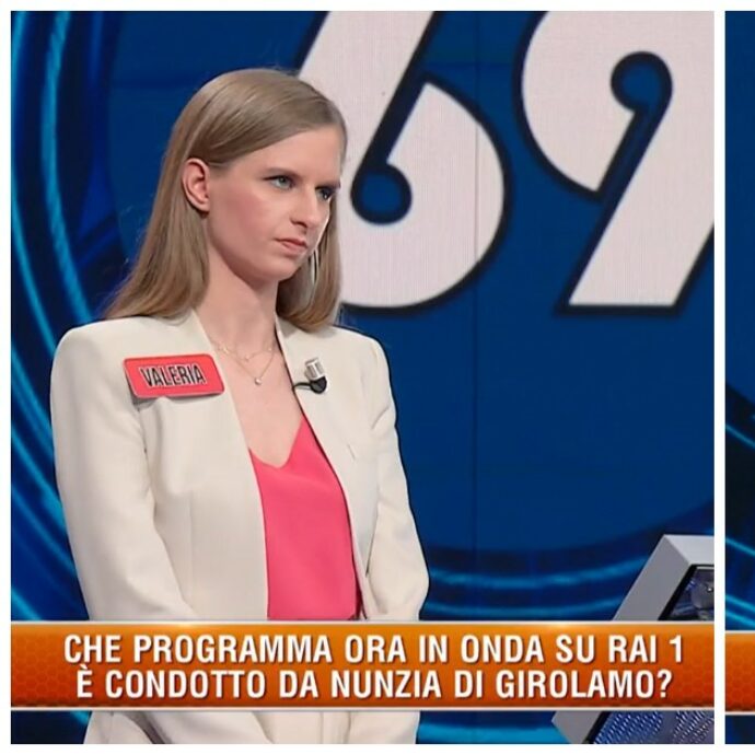 Gaffe a “L’Eredità”, due concorrenti sbagliano la domanda su Nunzia De Girolamo