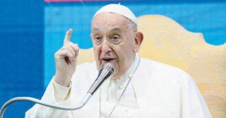 Copertina di Il Papa a Verona: “La pace non è frutto di muri e armi”. E abbraccia un israeliano e un palestinese
