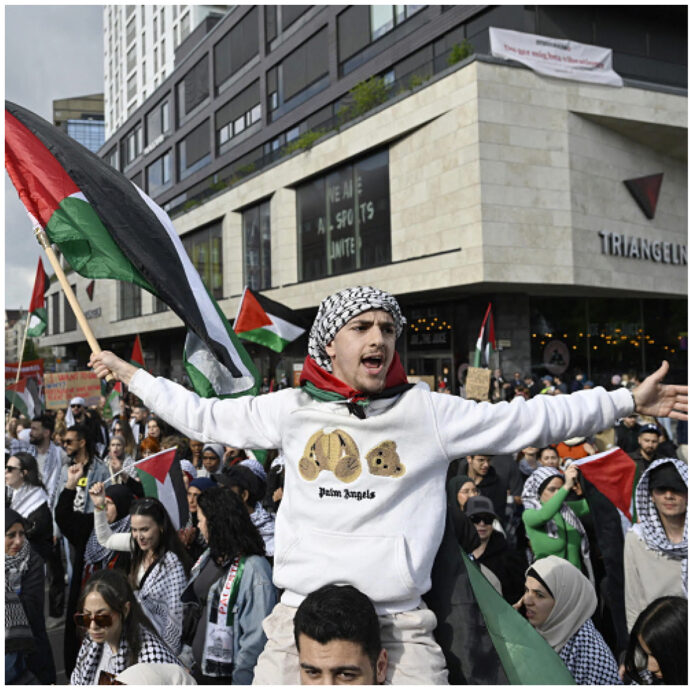 Eurovision 2024, proteste a  Helsinki contro Israele e allerta per possibili provocazioni nell’Arena di Malmo durante l’esibizione di Eden Golan