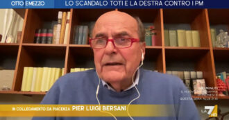 Toti, Bersani: "Mi dimetterei. Gli intrecci tra politica e affari sono cose serie, distruggono lo spirito pubblico"