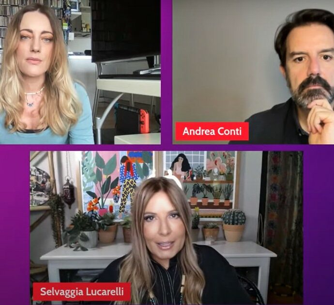 Selvaggia Lucarelli apre “Il vaso di Pandoro” in diretta a FqLife con Claudia Rossi e Andrea Conti