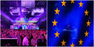 Copertina di Eurovision 2024, sconcerto della Commissione Europea: “Non capiamo il divieto dato ai partecipanti di sventolare la bandiera dell’Ue alla Finale”