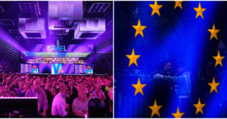 Copertina di Eurovision 2024, sconcerto della Commissione Europea: “Non capiamo il divieto dato ai partecipanti di sventolare la bandiera dell’Ue alla Finale”