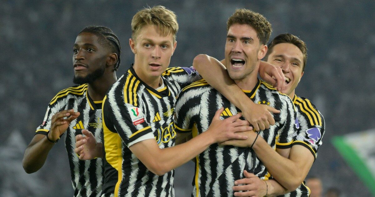 La Juventus vince la Coppa Italia: un gol di Vlahovic e l’Atalanta va ko all’Olimpico