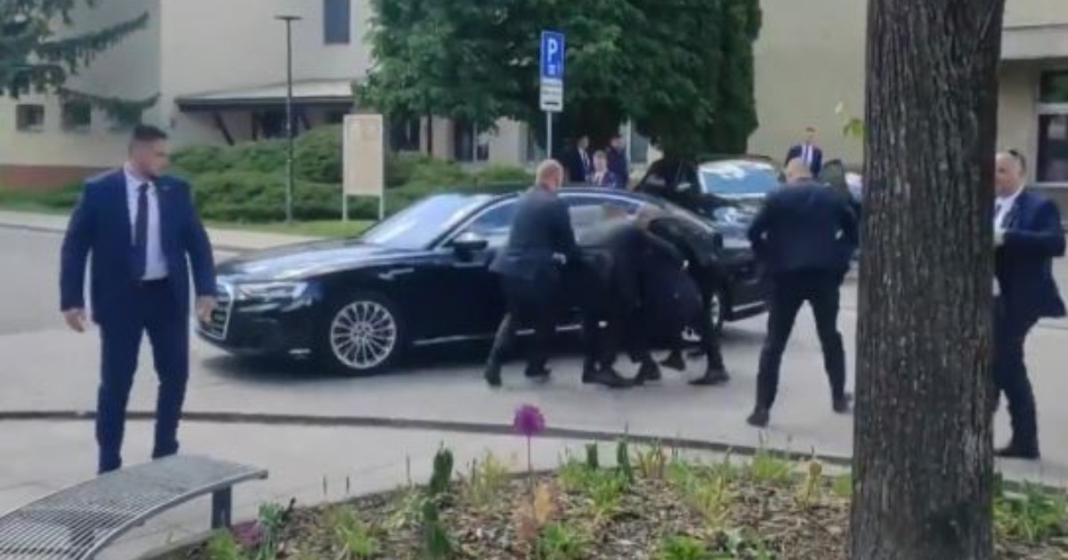 El primer ministro eslovaco, Robert Fico, disparó: “Su vida corre peligro. El atacante ha sido arrestado”.