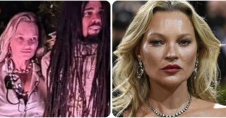 Copertina di Kate Moss mano nella mano con il 27enne nipote di Bob Marley