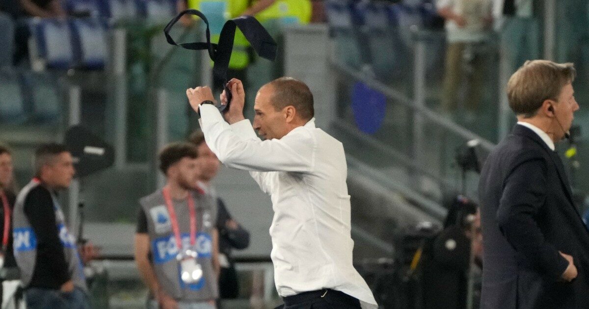 Allegri’s anger in opposition to everybody: he additionally destroyed the lights of a set arrange by LaPresse
