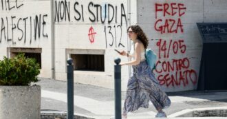 Copertina di Mattarella a La Sapienza. Presidio e lettera degli studenti pro Palestina: “Chiedevamo dialogo, le risposte sono state i manganelli”