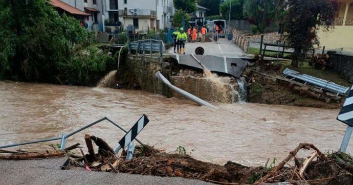 Maltempo: in Veneto allerta rossa, ancora nubifragi al Nord