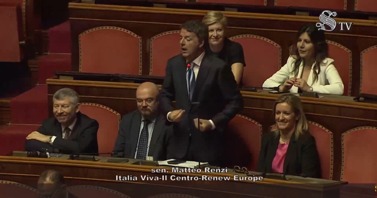 Superbonus, Renzi: “Non siamo la stampella del governo, ma degli imprenditori”. E annuncia che Iv non voterà la fiducia