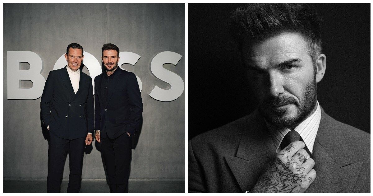 David Beckham stilista per Hugo Boss: ecco la seconda epoca d’oro dello “Spice boy”