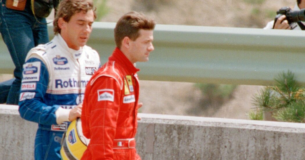 Nicola Larini, secondo a Imola nel giorno della morte di Senna: “Era un amico, salii sul podio senza sapere. Poi me ne andai in silenzio”