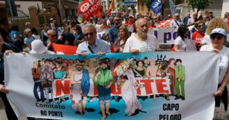 Copertina di “Il Ponte non ci serve”. Le due sponde del No marciano sullo Stretto