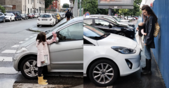 Copertina di Milano, 64mila auto in sosta selvaggia in una sola sera. Le attiviste di Sai che puoi: “Più parcheggi? No, troppe auto”