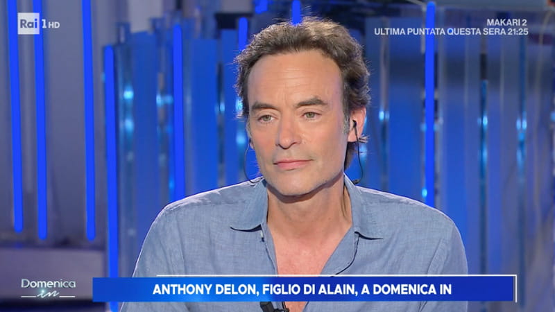 Domenica In, Anthony Delon: “Mio padre Alain ha il diritto di finire la sua vita dove vuole e a nessuno deve importare”