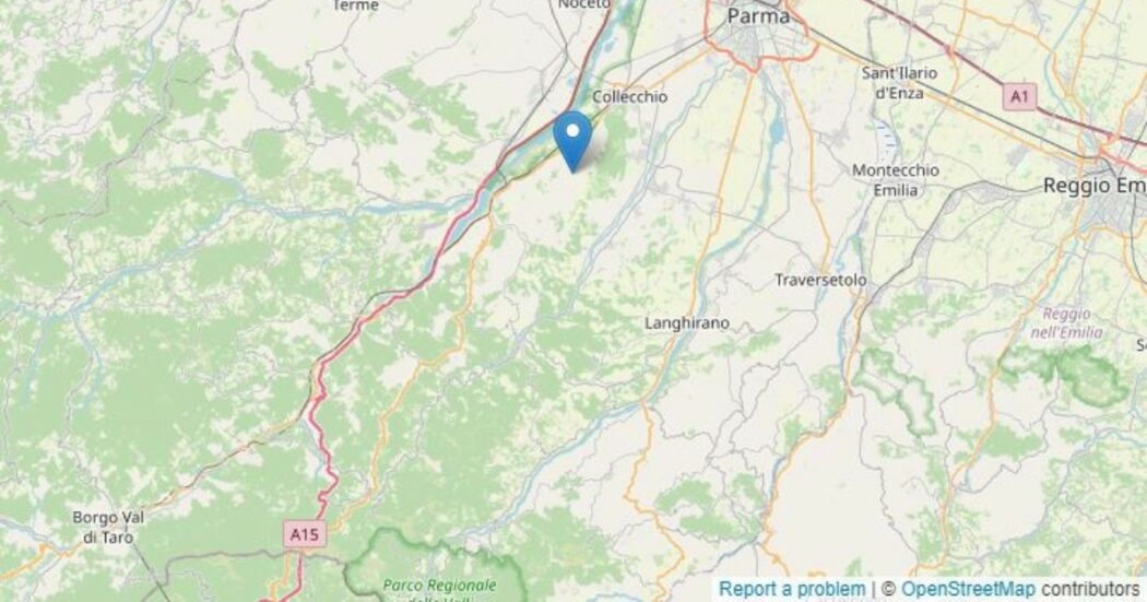 Terremoto a Parma, due scosse in un’ora di magnitudo 3.5 e 3.4. Epicentro a Sala Baganza