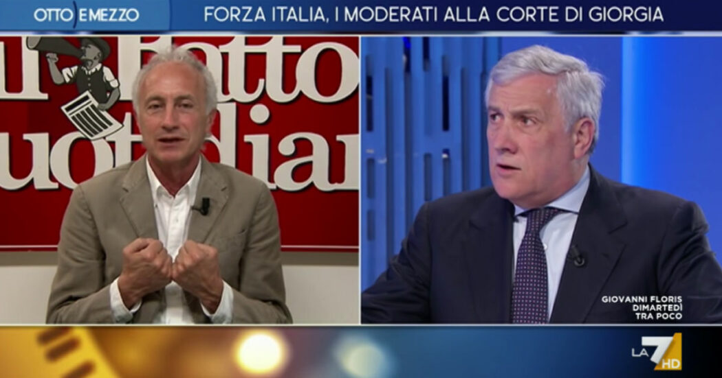 Tajani a Travaglio su La7: “Meloni convinta dell’innocenza di Chico Forti”. Poi si corregge: “Non fatemi dire quello che non ho detto”