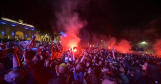 Copertina di L’Atalanta vince l’Europa League: Bergamo esplode di gioia e spunta anche un trattore – Le immagini della festa