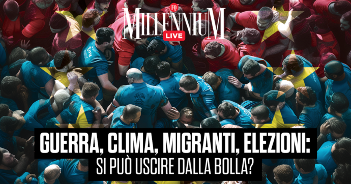 Copertina di “Usciamo dalla bolla”. Europe Talks parla chi si è confrontato con chi la pensa all’opposto.  Fq MillenniuM, la diretta con tre partecipanti
 
