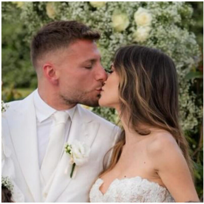 Ciro Immobile e Jessica Melena sposi bis: “Celebriamo quello che siamo stati fino ad ora e rinnoviamo le promesse d’amore”