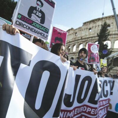 Copertina di No, il Jobs Act non ha fatto aumentare l’occupazione