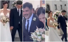 Copertina di Mare Fuori, il Comandante della serie tv cult Carmine Recano ha sposato Donatella Tipaldi