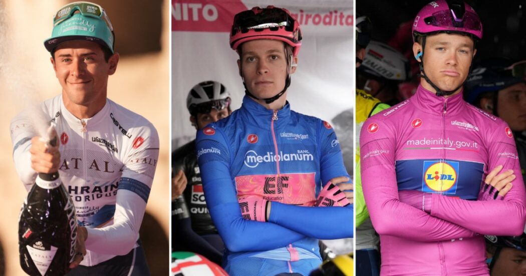 C’è vita (e speranza) nel ciclismo italiano: non solo Ganna e Ciccone, il Giro ha detto che Tiberi, Pellizzari e Milan studiano da big
