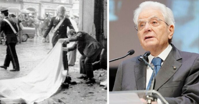 Mattarella a Brescia: “Strage neofascista”. Meloni tace poi glissa