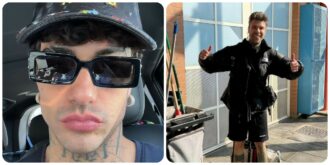 Copertina di Tony Effe confessa: “Fedez ci ha provato con me per il featuring ma avevo un pezzo con Gaia e ho detto no”. Ecco cosa è accaduto