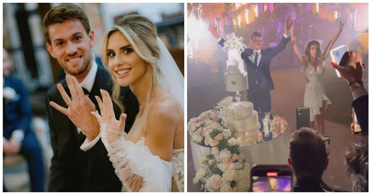 Il matrimonio di Daniele Rugani e Michela Persico finisce male. Il sindaco del paesino: “Urla fino alle 4 del mattino. Devono vergognarsi”