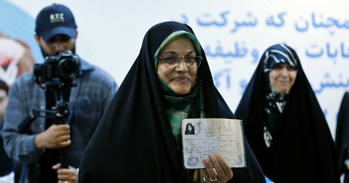 Who is the primary girl within the presidential election in Iran and why is it not excellent news