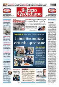 I ministri  in campagna  elettorale a spese nostre