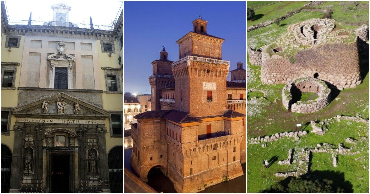 Dal Monte di Pietà di Napoli al Nuraghe Losa: dove vanno i soldi del ministero per la conservazione del patrimonio culturale