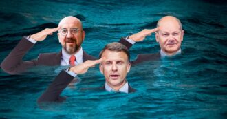 Copertina di Europee, il crollo dell’asse franco-tedesco: Macron e Scholz a picco nei sondaggi